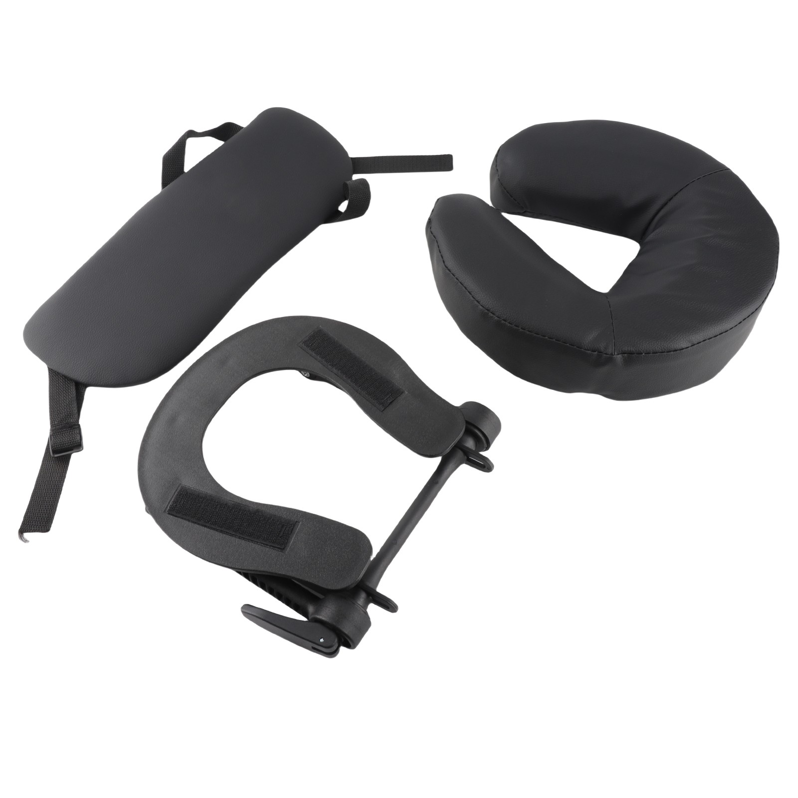 Beauty Bed Headrest Cradle U Shape Adjustable Folding Massage Table Face Cradle