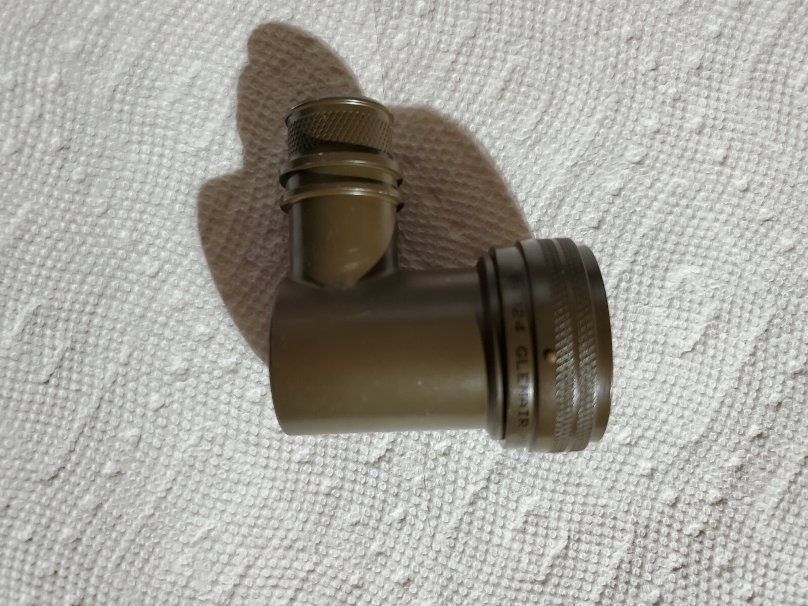 Glenair M85049/84-22W02 Circular MIL Spec Banding Backshell (Right-Angle)