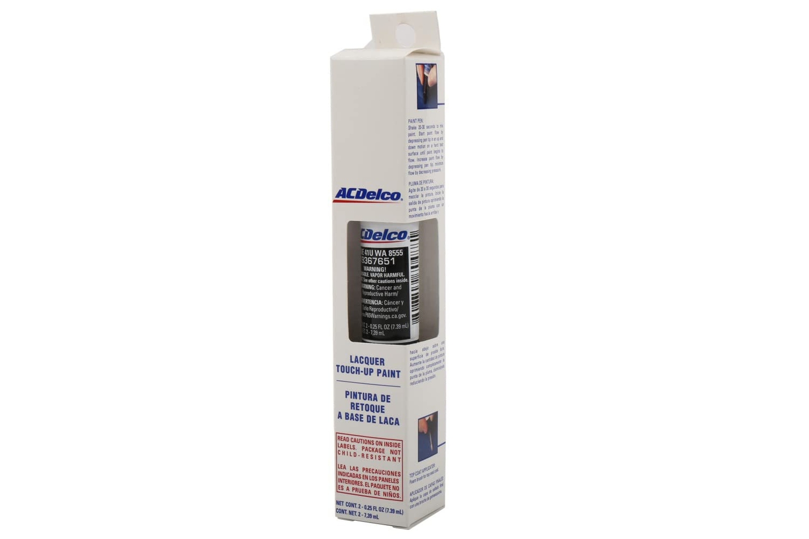 ACDelco GM Original Equipment 19367651 Black (WA8555) Four-In-One Touch-Up Pa...