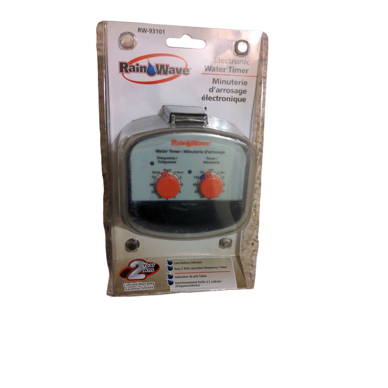 NEW Rainwave Electronic Water Timer - Model RW-93101 Rain Wave