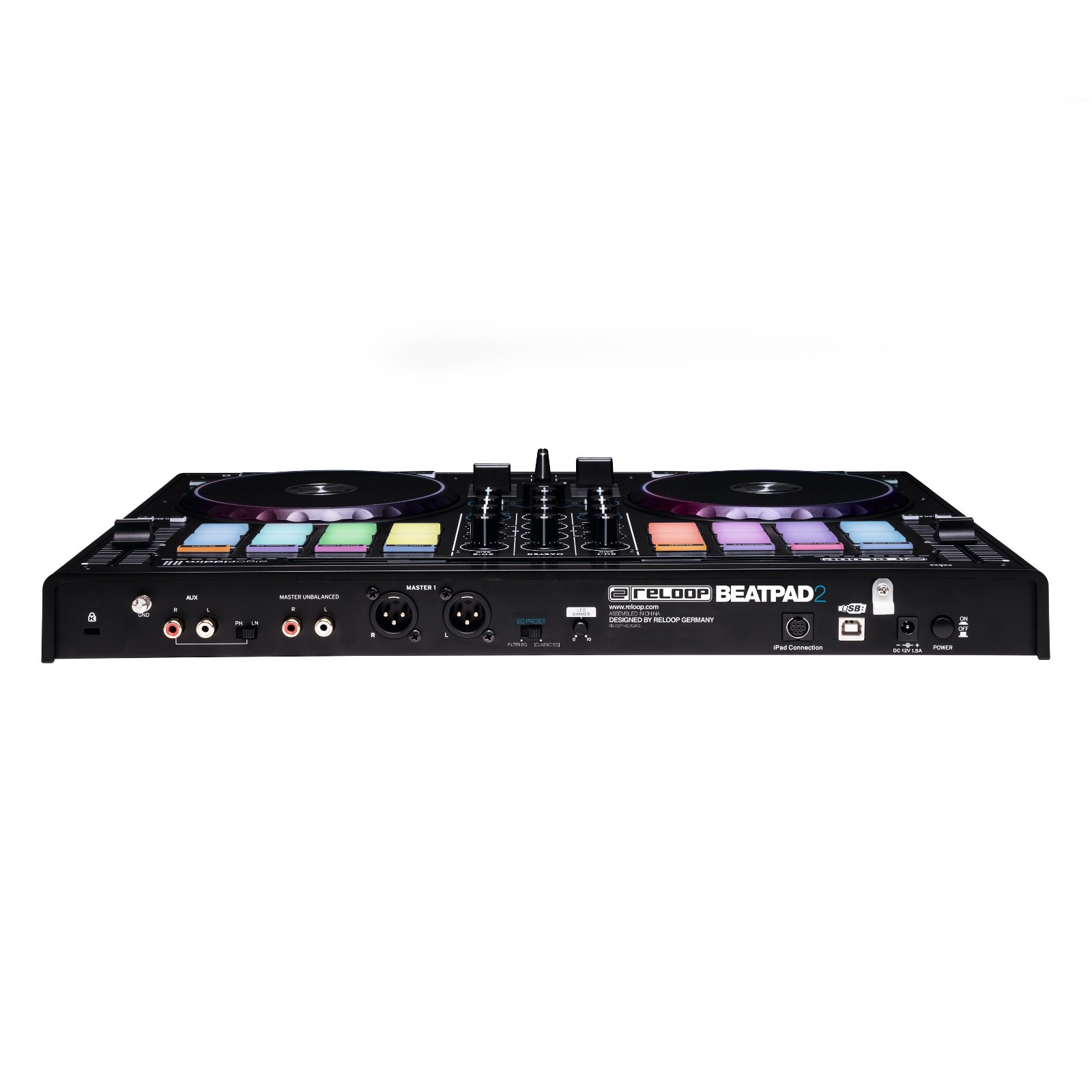 Reloop Beatpad 2 Channel DJ Controller: Made for iPad, Android/Mac