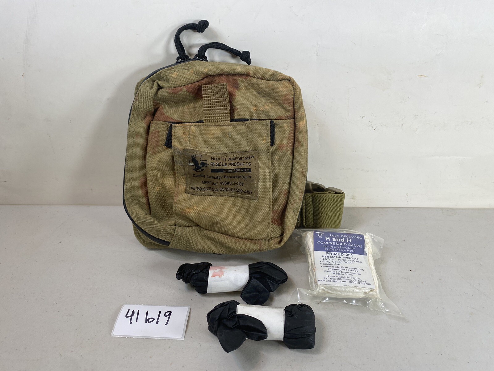 Combat Casualty Response Kit Maritime Assault-COY Bag medic 80-0015 41B19
