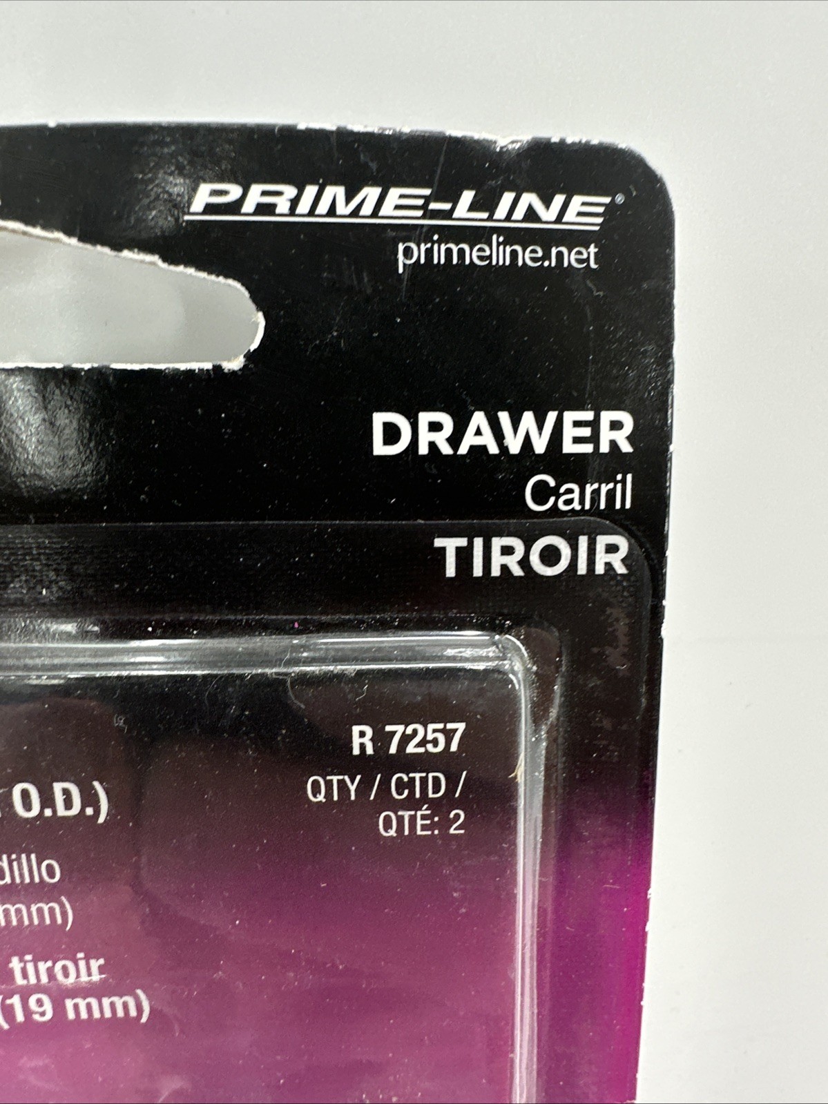 Prime-Line Products R 7257 Drawer Track Center Roller(two Per Pack) Replacement