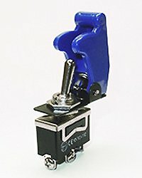 Safety Toggle Switch DPDT 20 Amp " Blue "