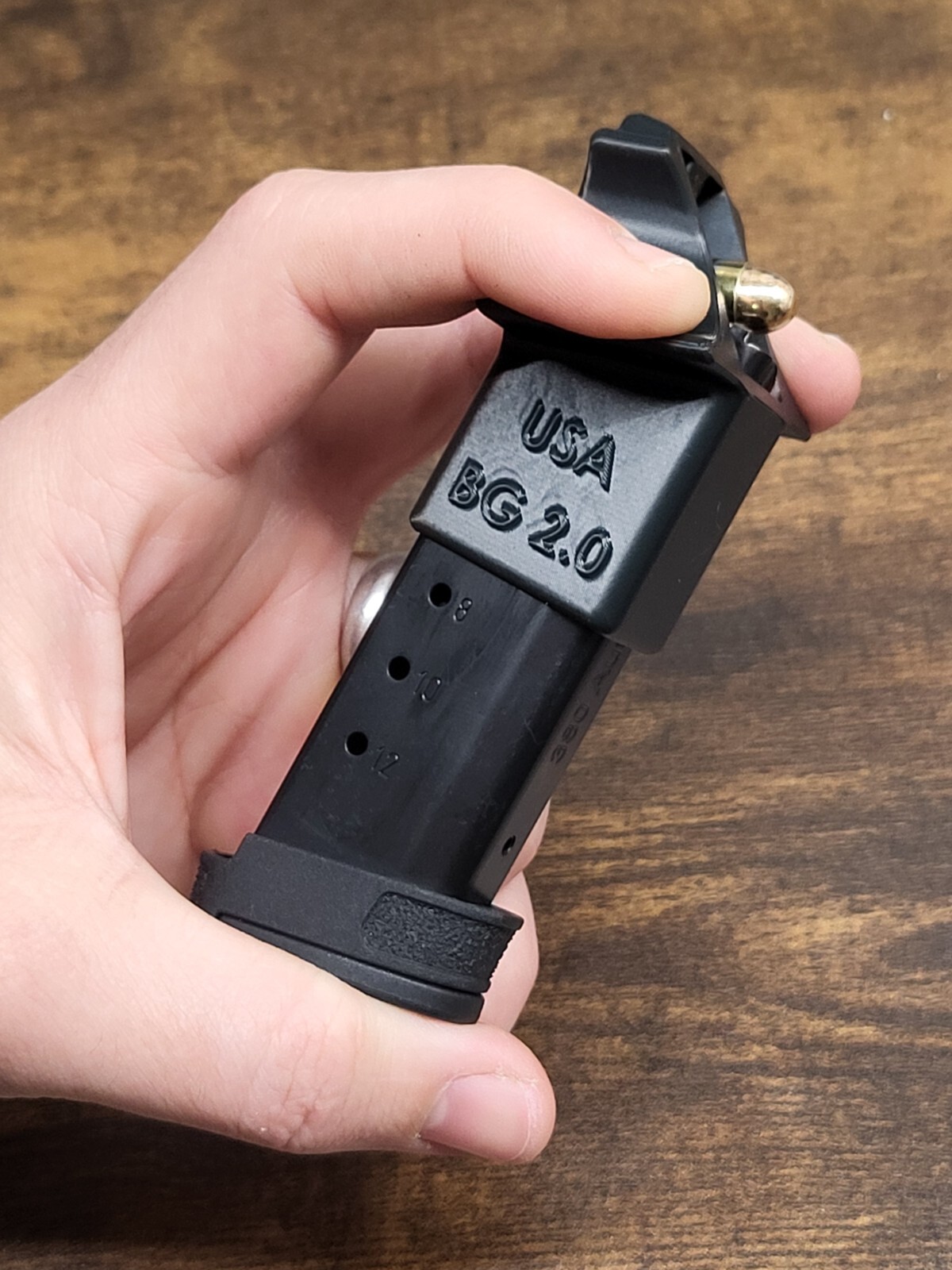 Mag Master Magazine Loader: Smith & Wesson Bodyguard 2.0 (.380) & Ruger LCP Max