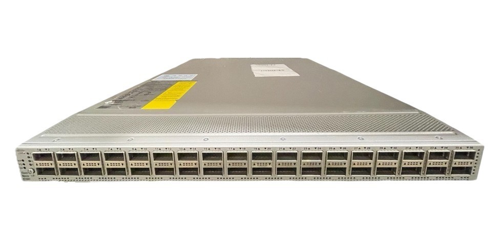 Cisco N9K-C9236C Nexus 9200 w/ 36x 40/100G QSFP28 Switch Port-Side Exhaust