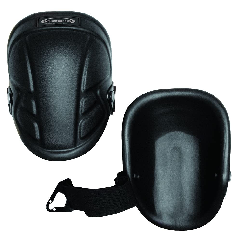 McGuire-Nicholas - 1MN-350 Tuff Shell Knee Pads | Lightweight Ergonomic black
