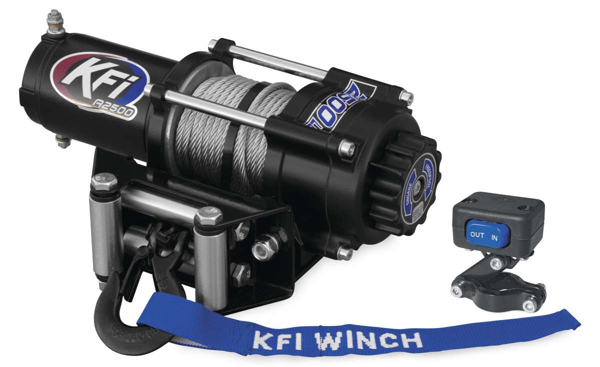 KFI Winch Kit 2500 lb For Can-Am Outlander 570 2017-2020 (Steel Cable) A2500-R2