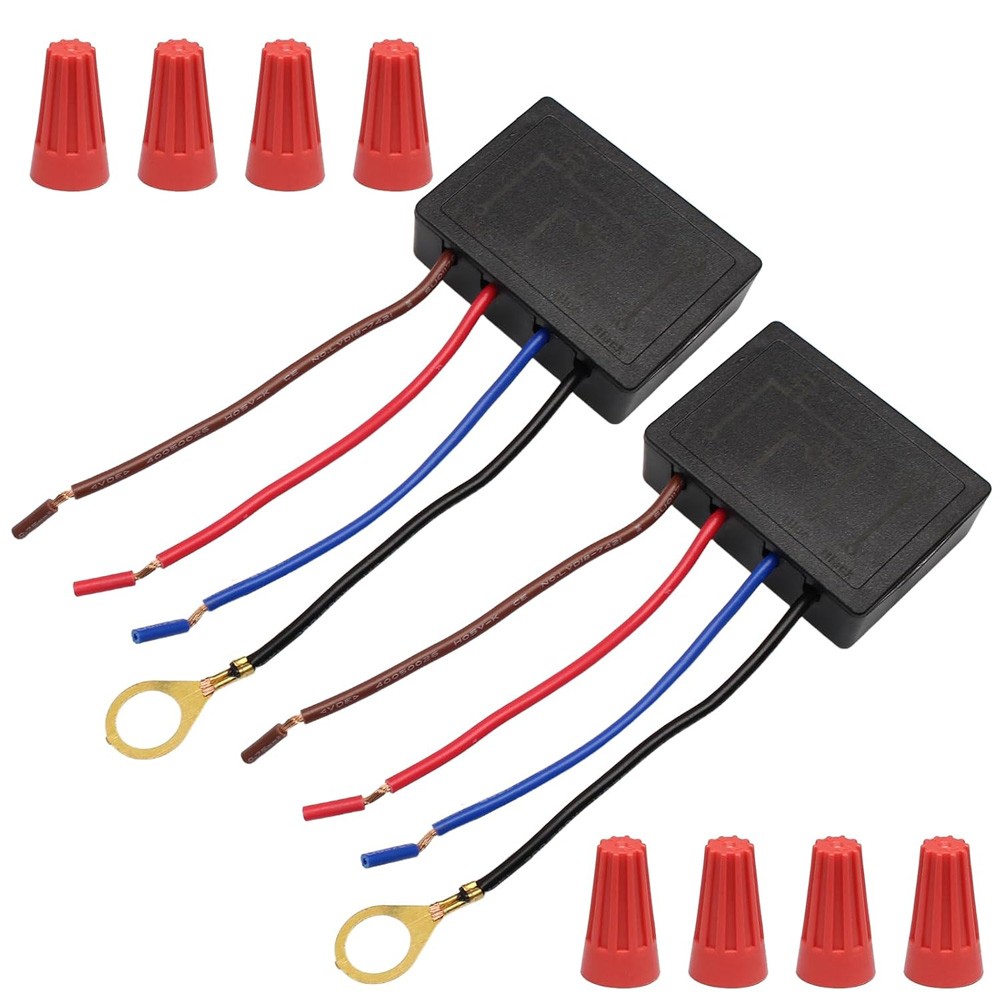 4Pc 80W 3 Way Touch Control Sensor Table Light Parts Dimmer Bulb Lamp Switch US