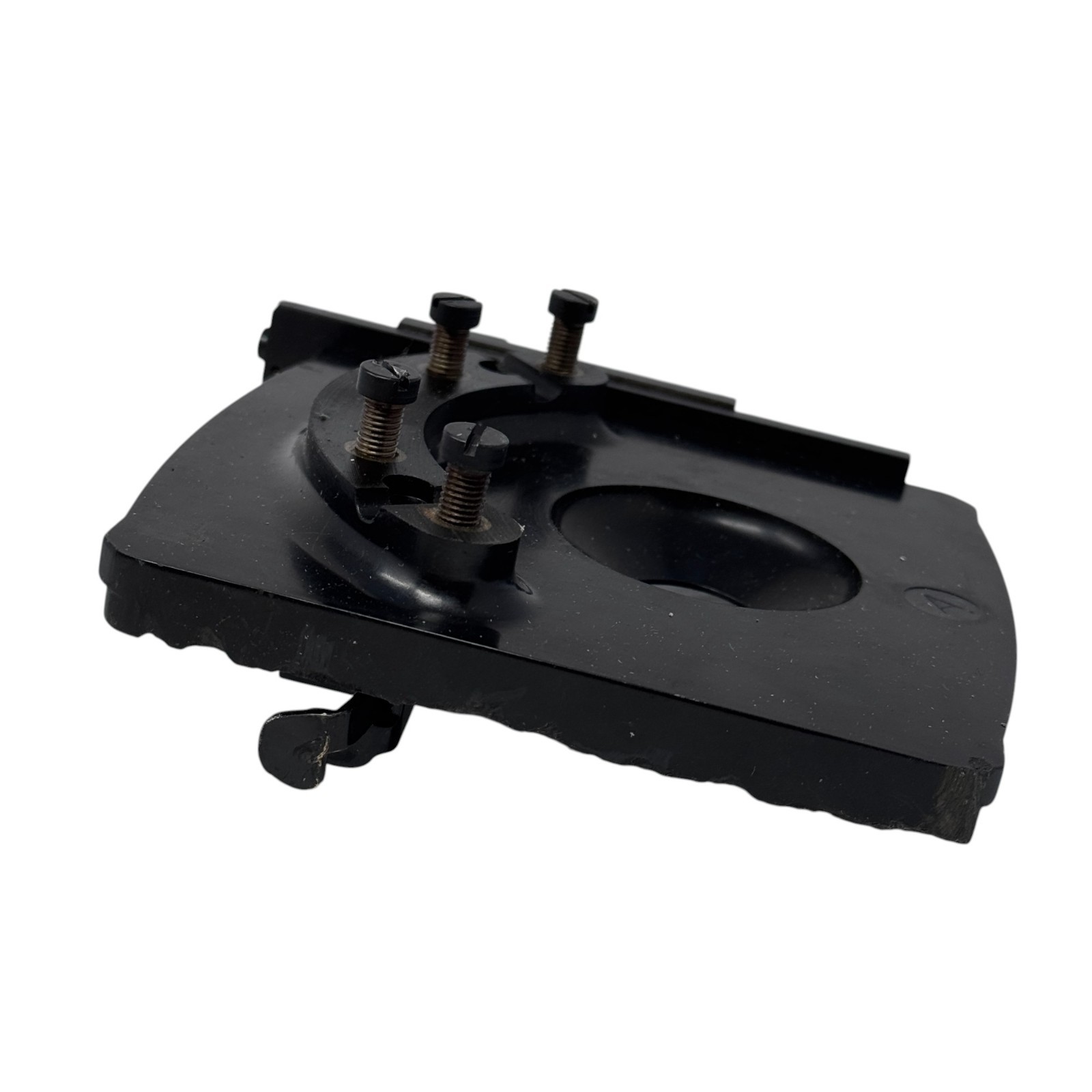 Universal Microscope Mechanical Stage – Adjustable XY Specimen Holder – Black