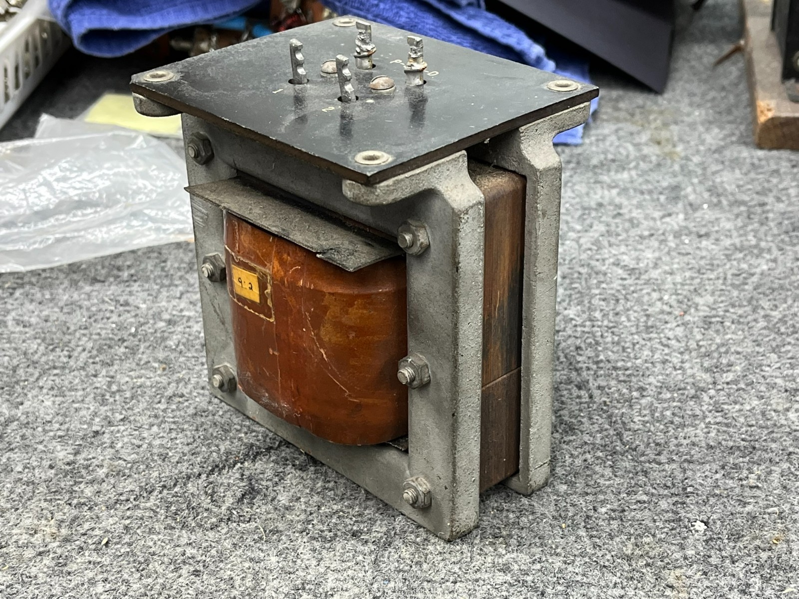 High voltage power supply choke inductor 210 Millihenries DC res 1.5 Ohms