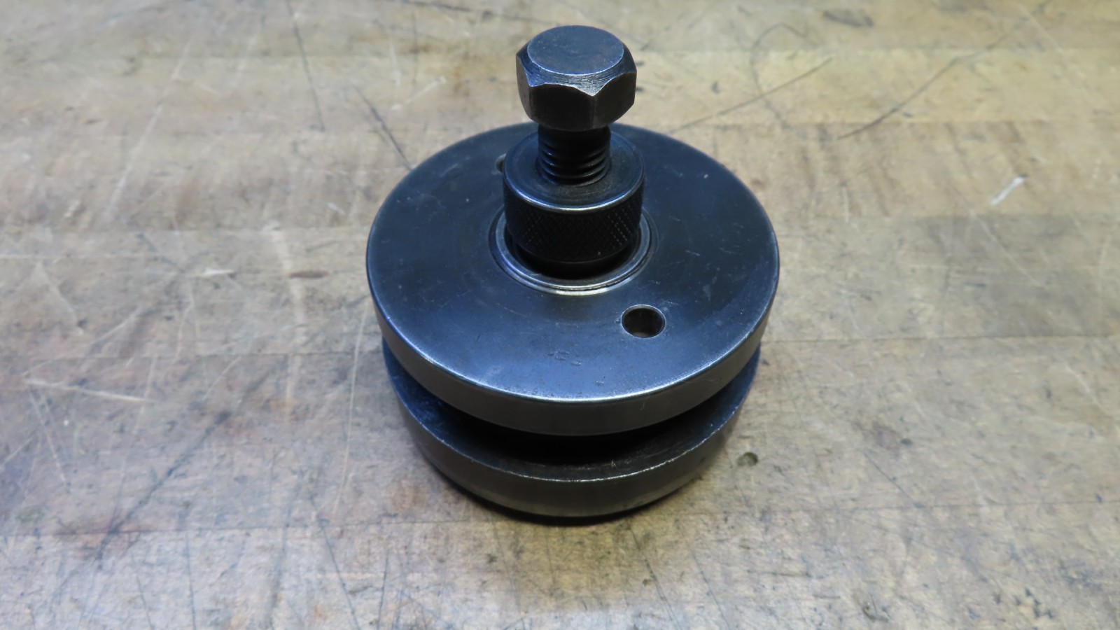 L.H. thread Cutter Grinder Surface grinding wheel arbor 1-1/4 ctr W/removal tool