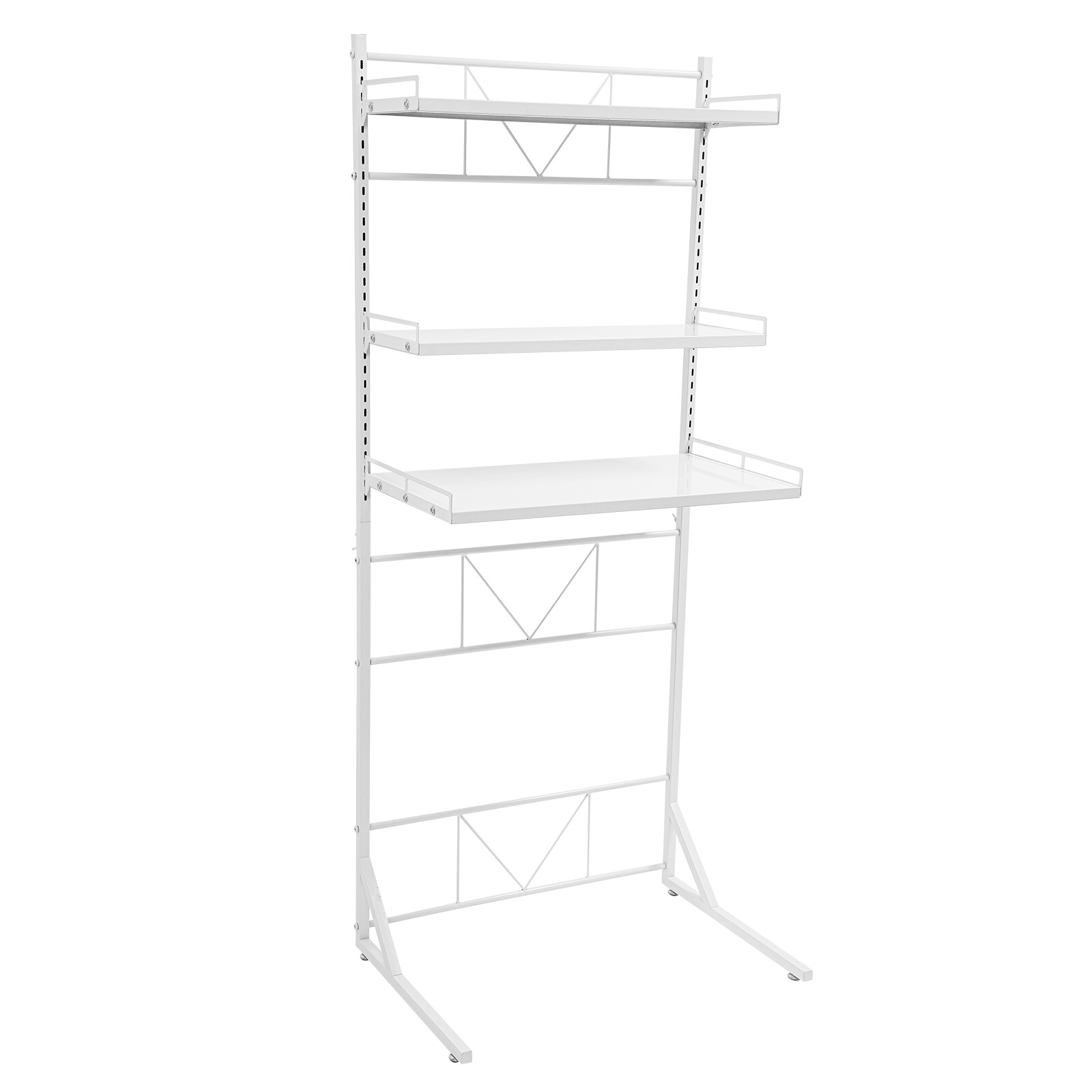 Multi-functional Three Tier Washing Machine Shelf, Laundry Room Storage Shelf