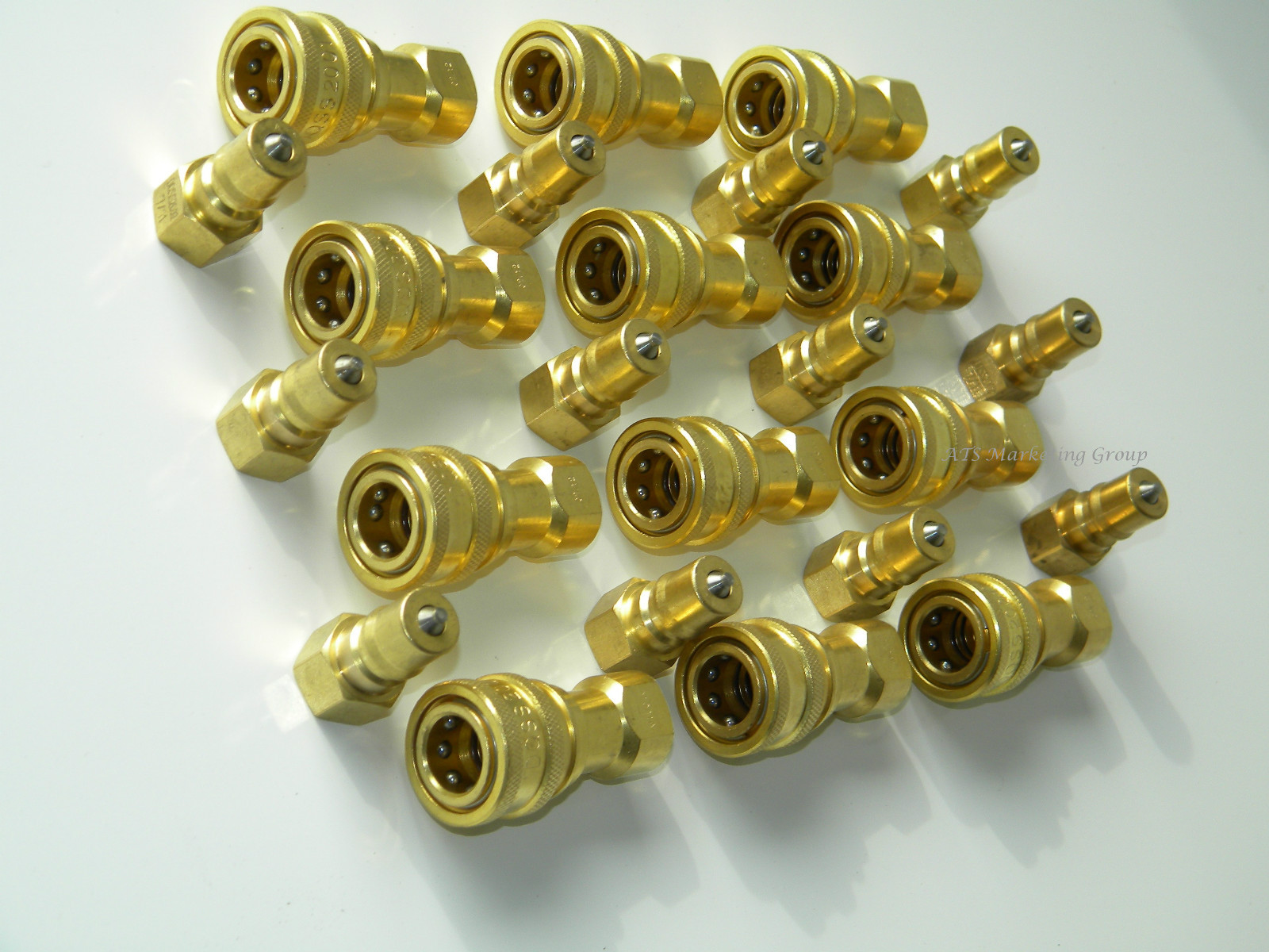 Carpet Cleaning 1/4" BrassTruckmount Portable Hose Wand QUICK DISCONNECT