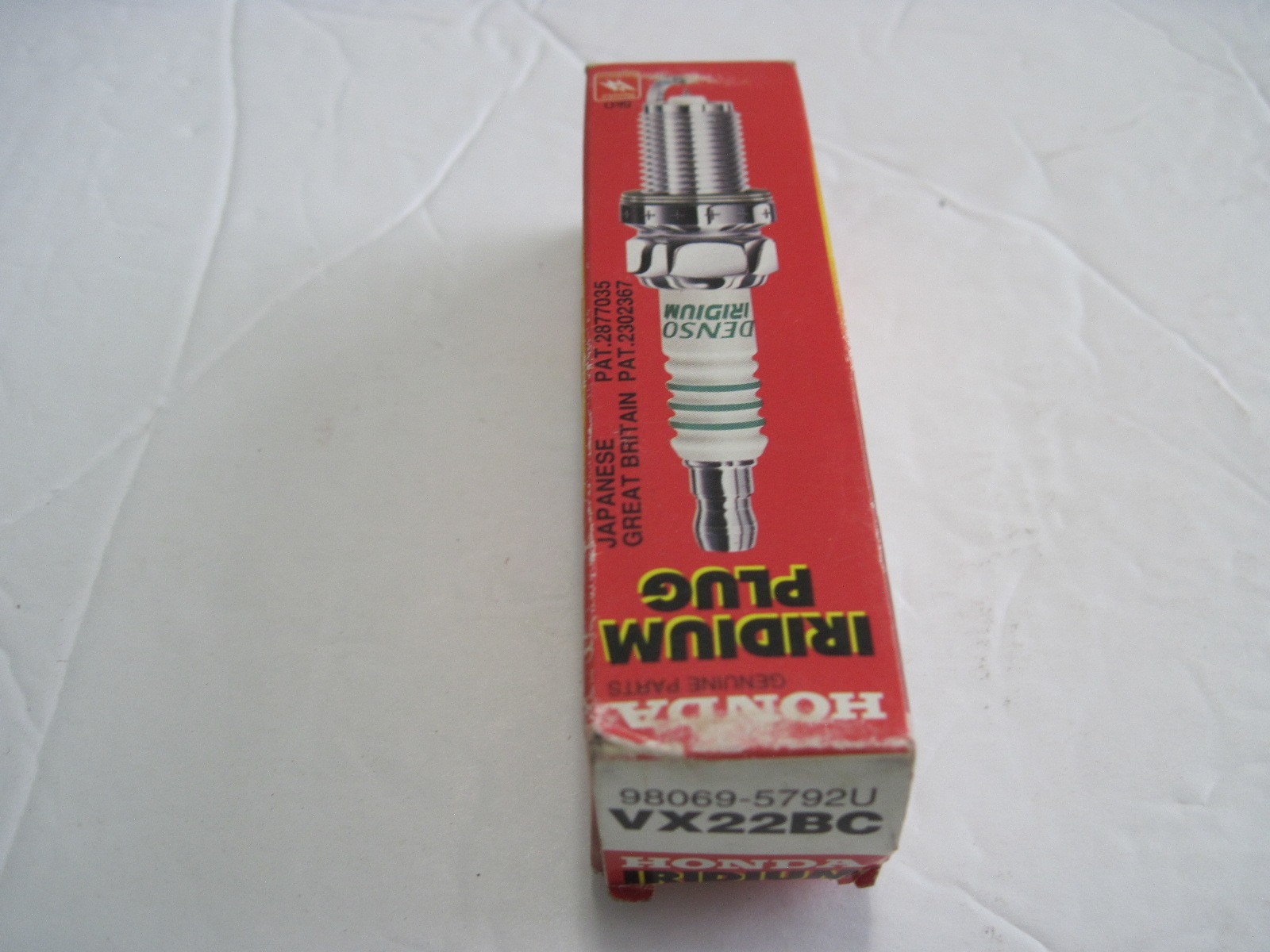 NOS Honda Denso Iridium Tough Spark Plug 5614 VX22BC 98069-5792U Foreman Rubicon