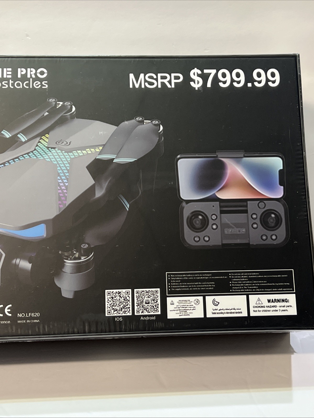 New HiDrone Pro Drone - HD Camera, Obstacle Avoidance, Foldable Quadcopter