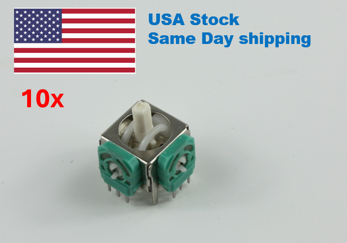 10x Analog Joystick Stick Switch Replacement for Nintendo GameCube Controller