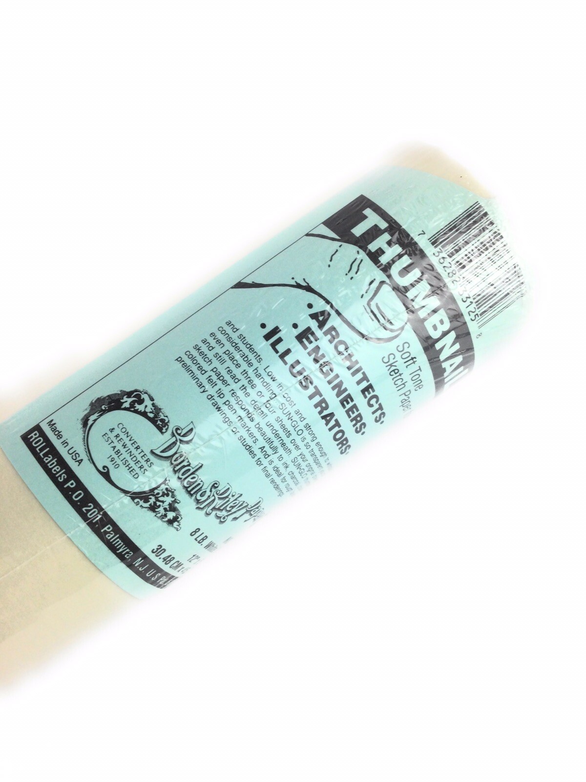 Borden Riley White Sketch Paper 12” X 50 Yards Thumbnail Architects Engineers