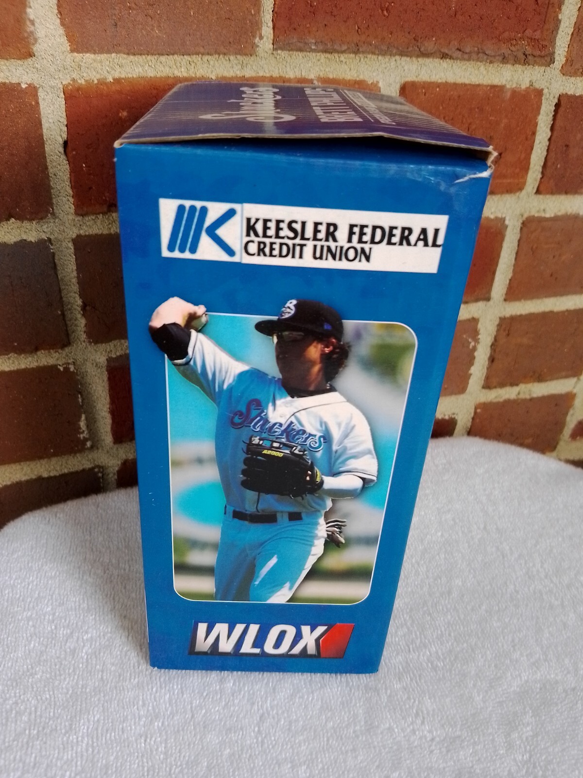 Box only BRETT PHILLIPS SGA BILOXI SHUCKERS Bobblehead Box only