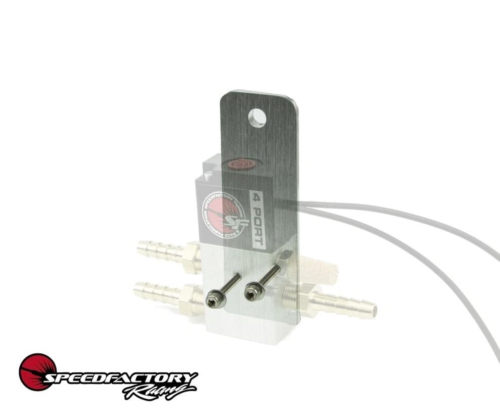 Speedfactory 4 Port Boost Control Solenoid Mounting Bracket