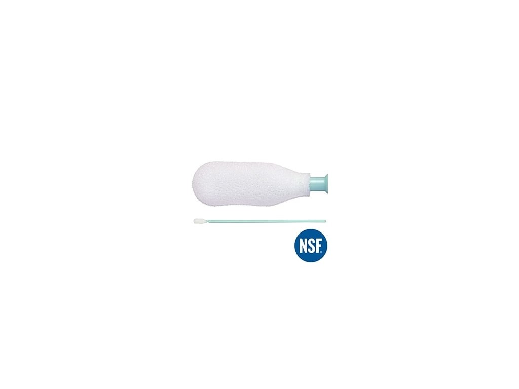 Texwipe TX740B - CleanFoam medium swab with long handle, 500/pck