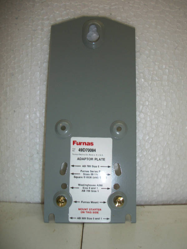 Furnas Siemens 49D70084 Adapter Plate Innova 0 to 1-3/4