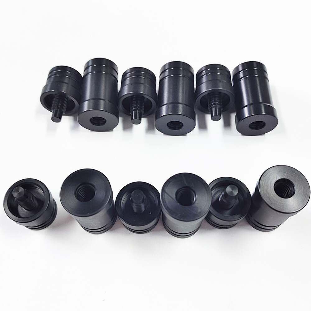 Joint Protectors - 5/16x14 - Joint Caps - 6 Piece Set Black
