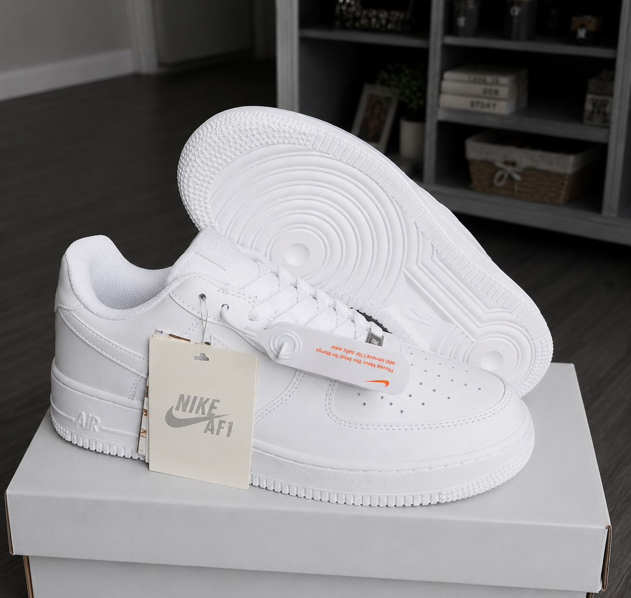 Nike Air Force 1 '07 Triple White Men & Women Sizes CW2288-001 NBY New Authentic