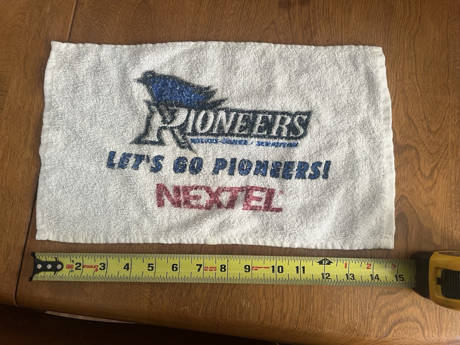 Wilkes-Barre Scranton Pioneers Football Souvenir Towel