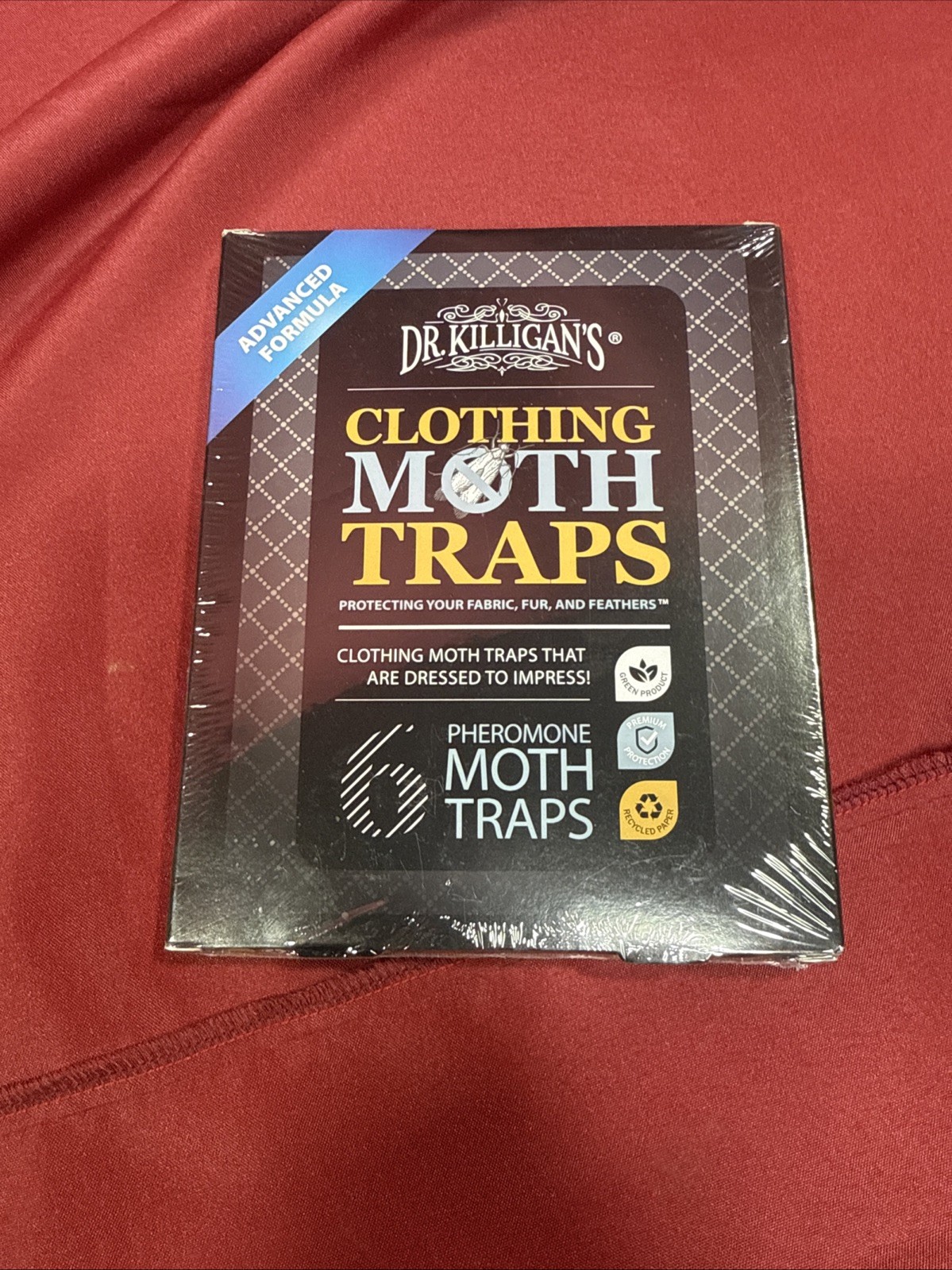 Dr Killigan's Moth Traps For Clothes Premium 6 Pack Effective Moth Control