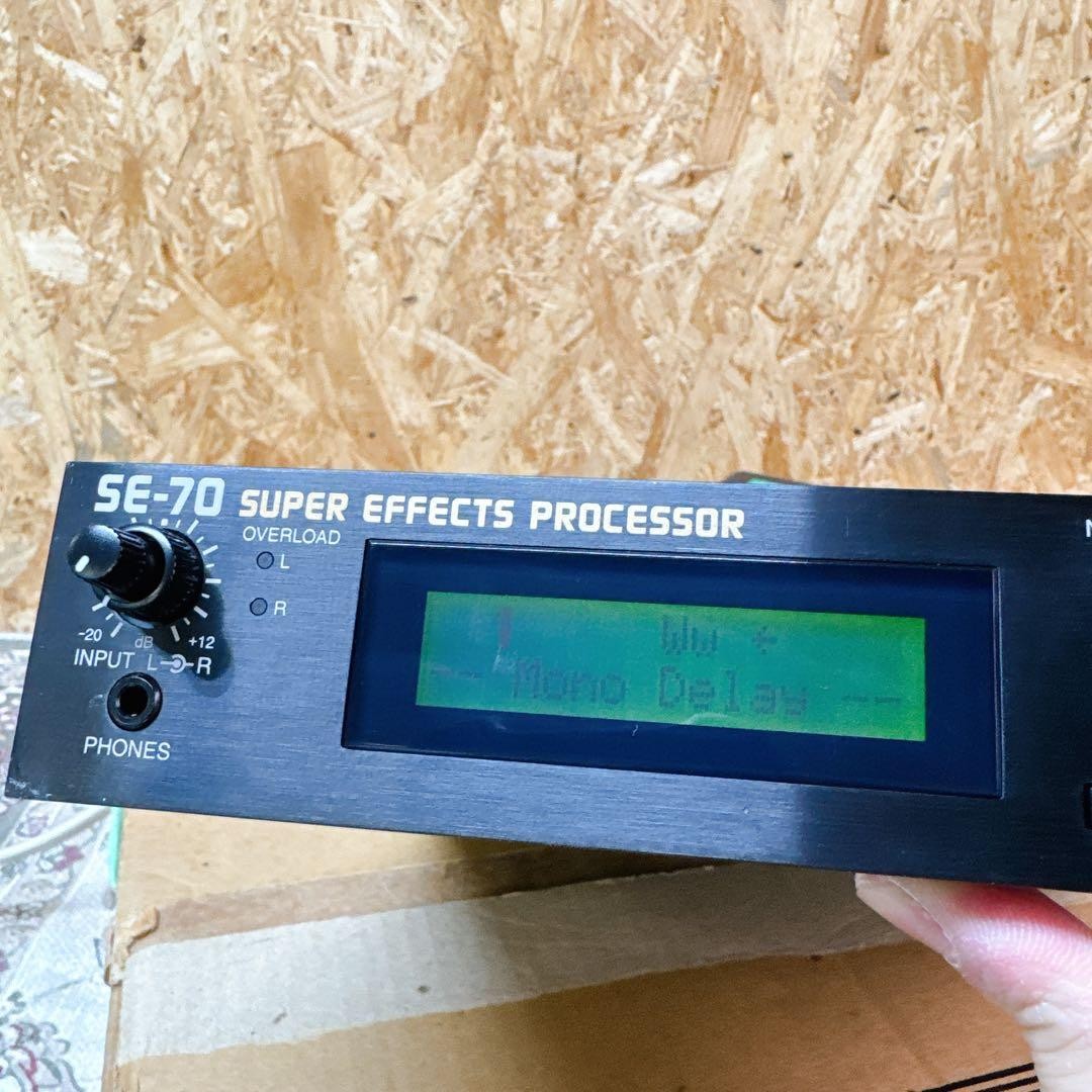 BOSS Pro SE-70 Super Effects Processor vintage from japan