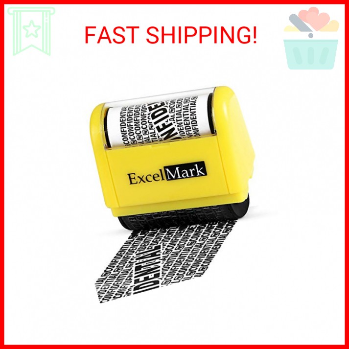 ExcelMark Rolling Identity Theft Stamp (Large)
