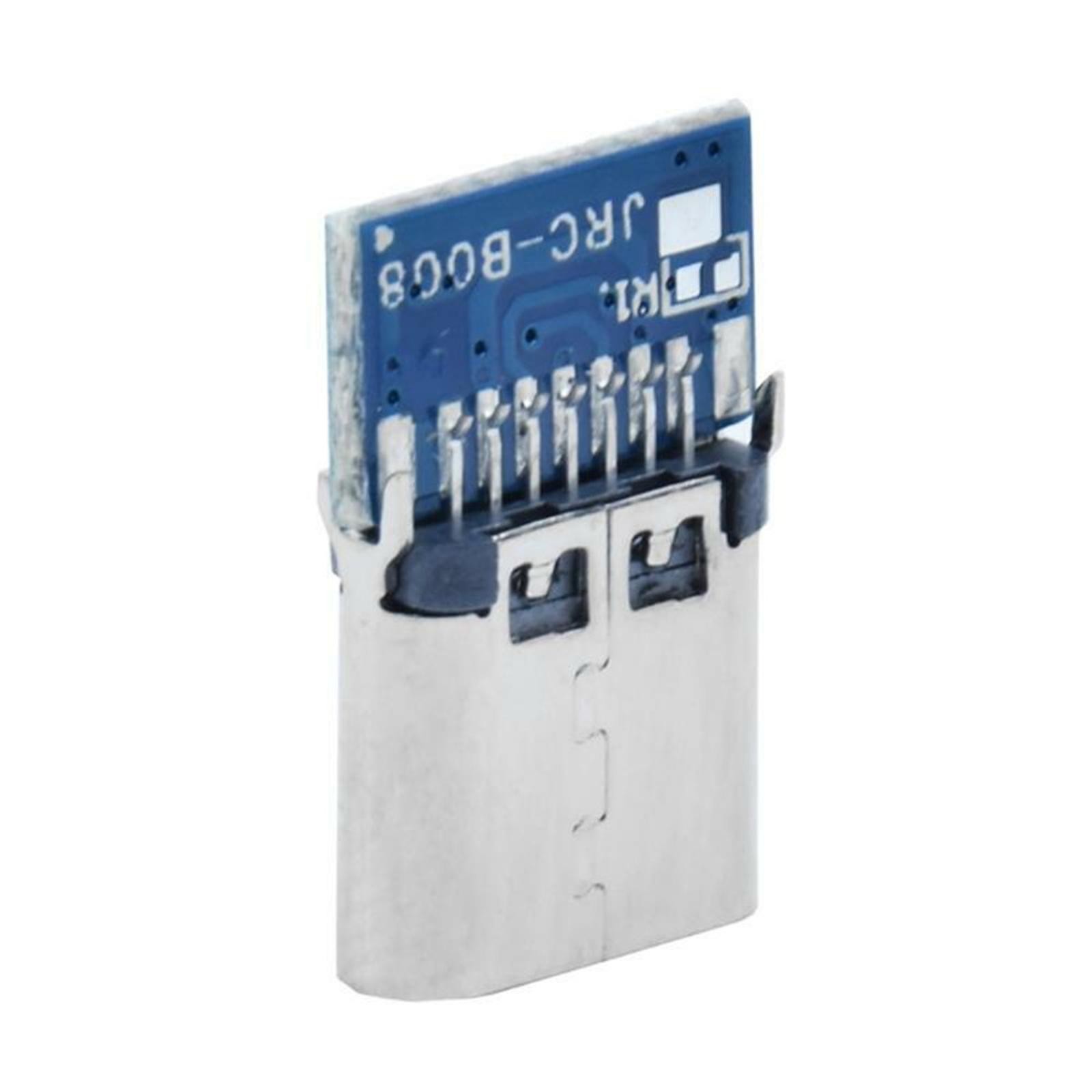 10Pcs USB Type-C 14 pin Connector Breakout P-CB Board Female Socket Type-C 2.0 h
