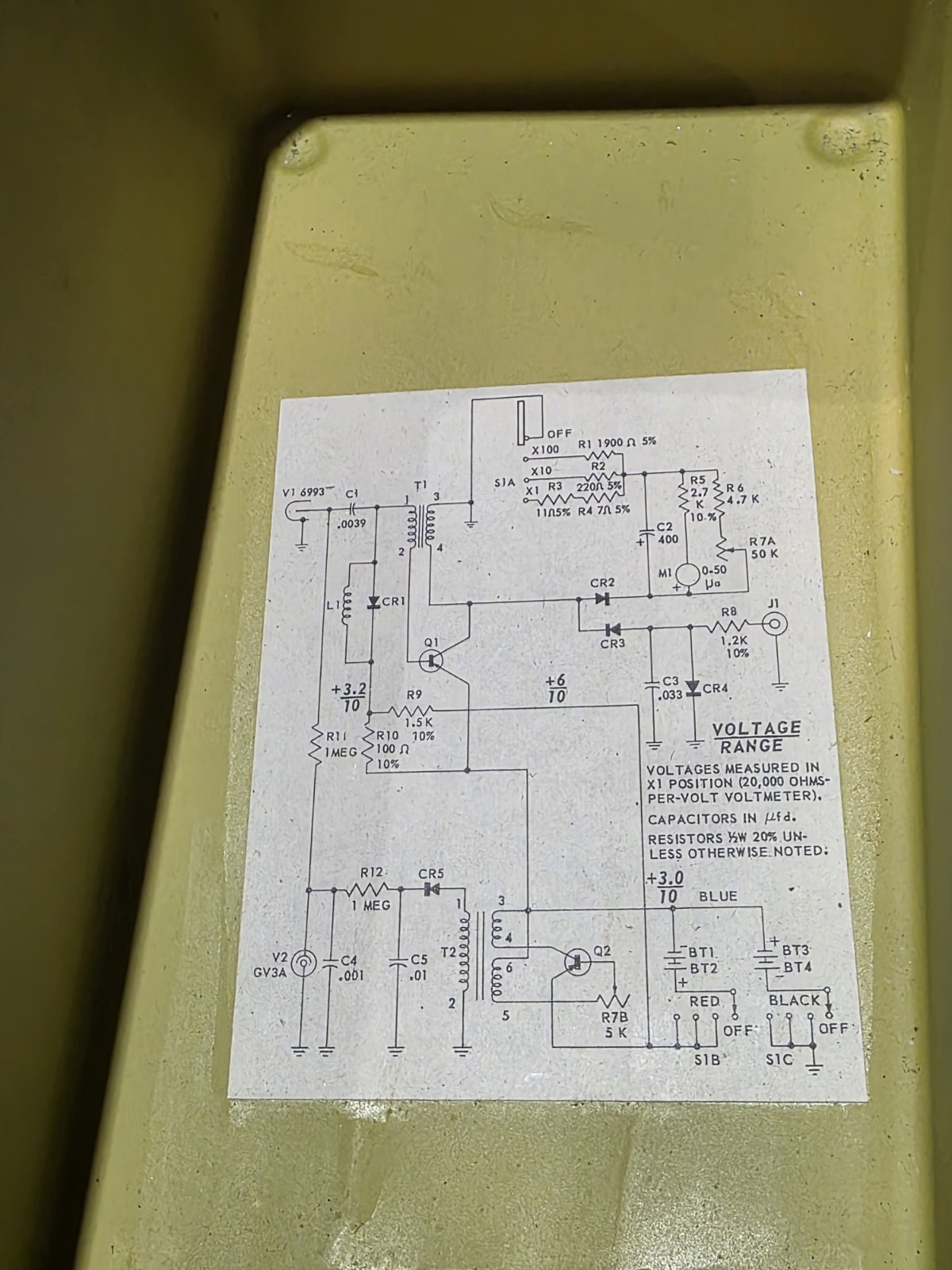 Monitor Geiger Counter Victoreen CD V-777 Radiation Detection Set Kit