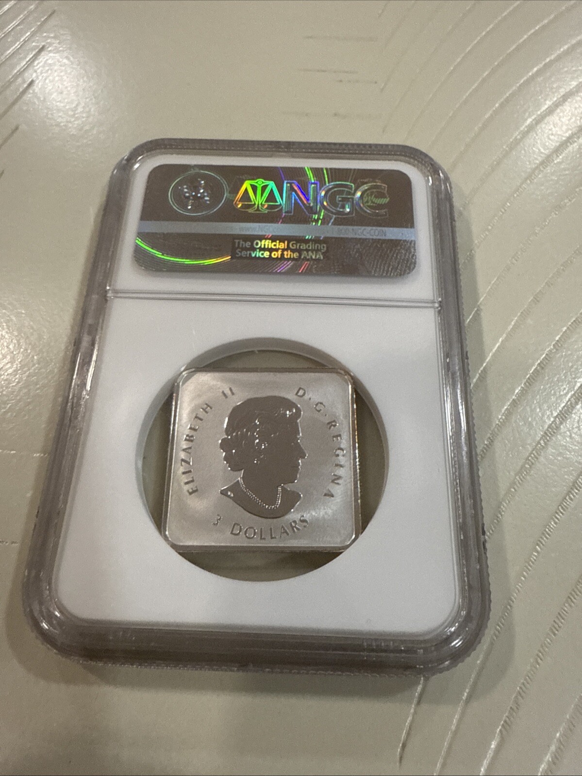 CANADA. 2017, 3 Dollars, Silver - NGC PF69 - Maple Leaf Quartet, Upper Right, Ra