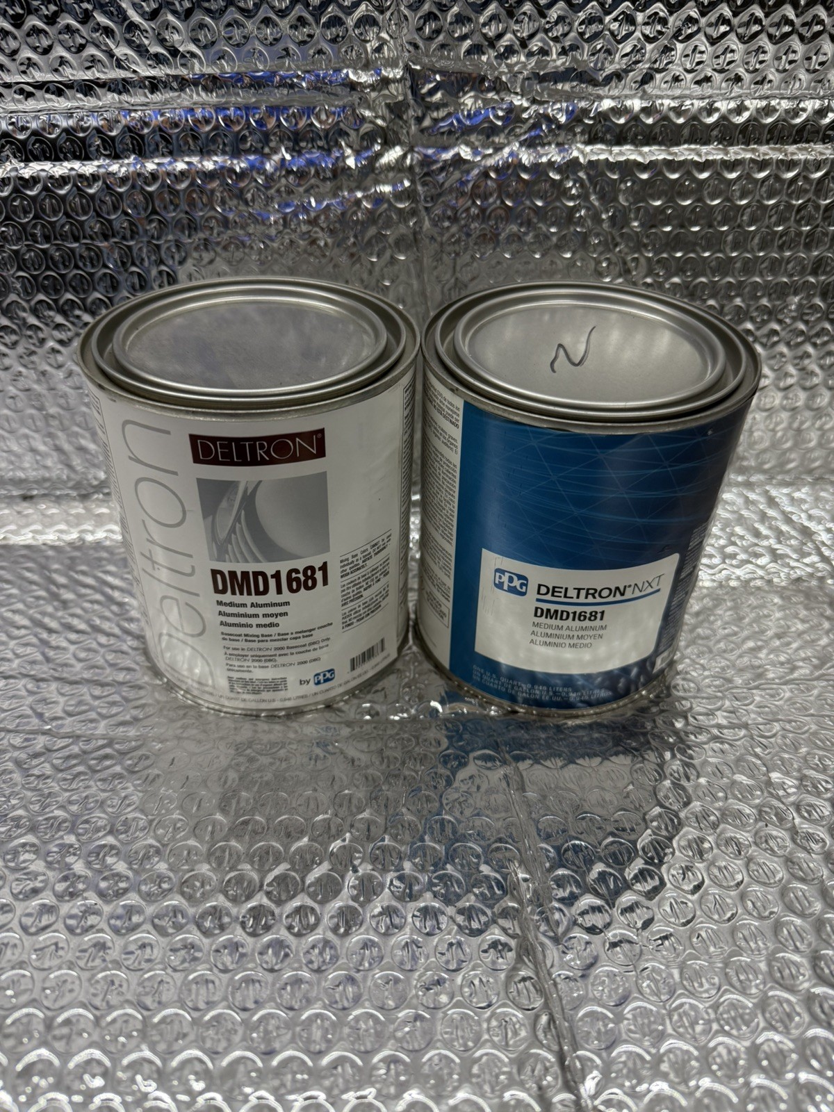 Dmd1681 PPG Refinish Deltron 1 Quart Medium Aluminum