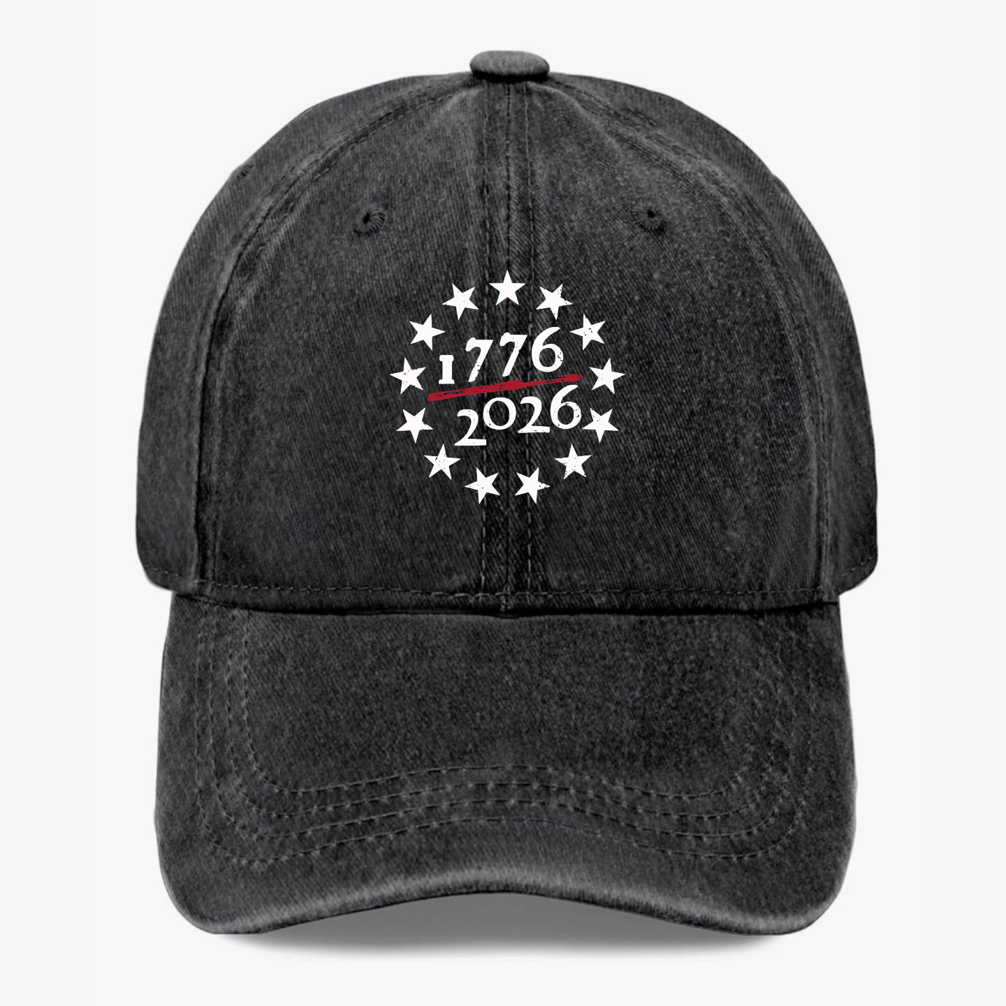 1776 2026 USA 250th Anniversary Hat Patriotic America Stars Baseball Cap