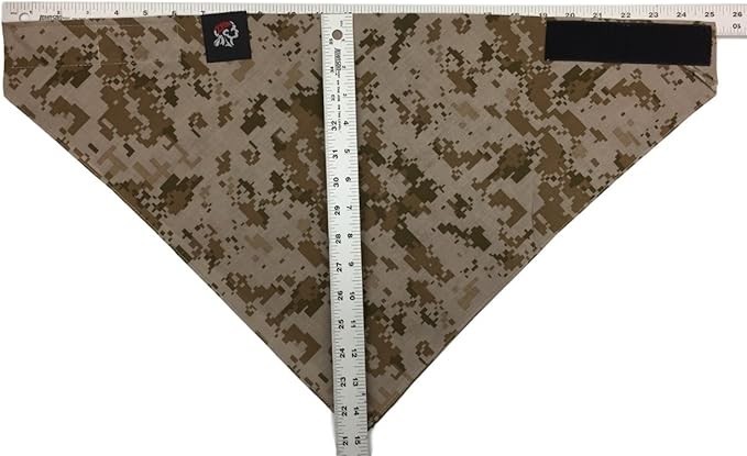 BROWN DIGITAL ACU DESERT CAMO Bandana Scarf Face SKULL Mask VELCRO®Brand CLOSE