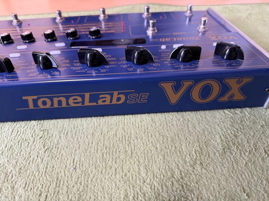 VOX ToneLab SE Guitar Multi Effects Processor Pedal AC Adapter Manual Sound