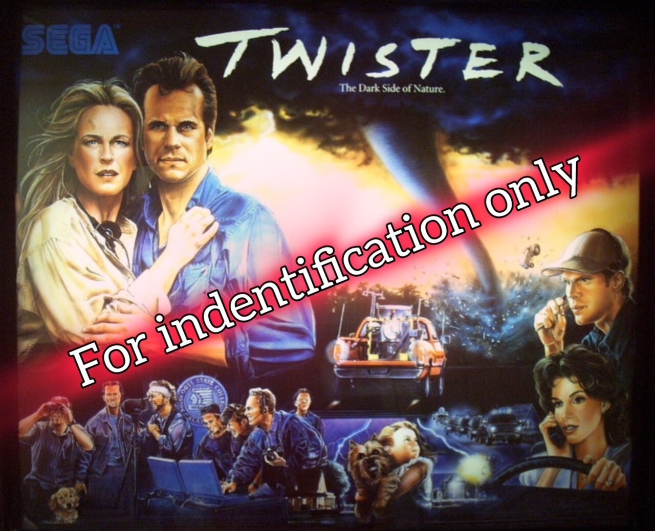 1996 Sega Twister Pinball Machine Rubber Ring Kit