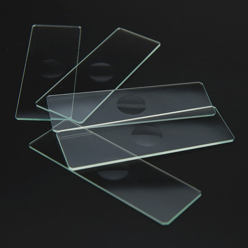 Reusable Laboratorial Single Concave Liquid Blank Microscope Glass Slides 5pcs