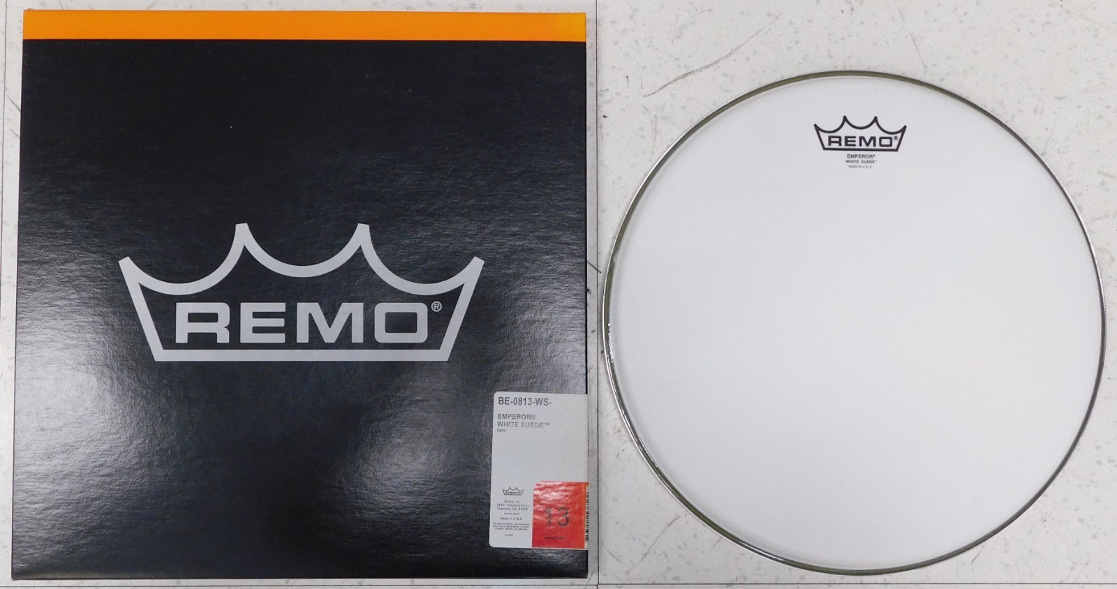 Remo BE-0813-WS 13" White Suede Emperor Batter Drum Head