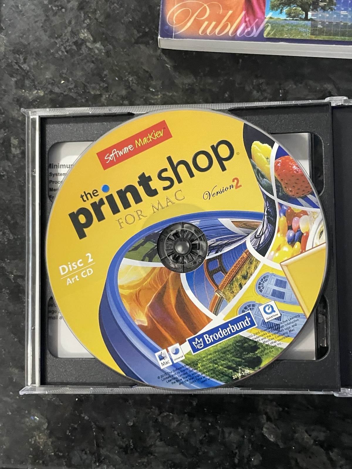 The Print Shop Brøderbund MAC Version 2 Software OS X Edition