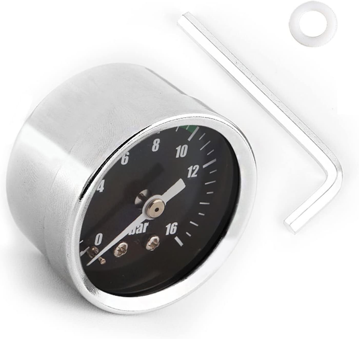 E61 Group Head Pressure Pump Gauge for Espresso Coffee Machine Brew Silver