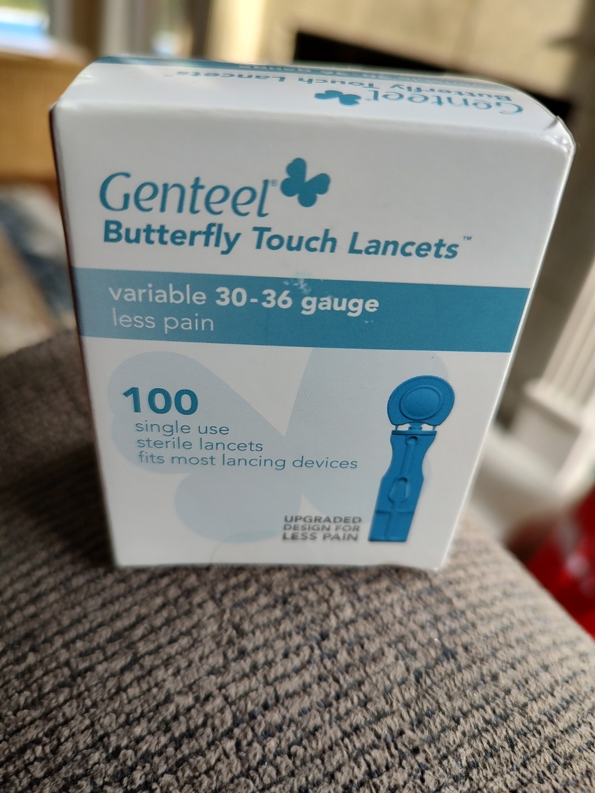 Genteel Butterfly Touch Lancets