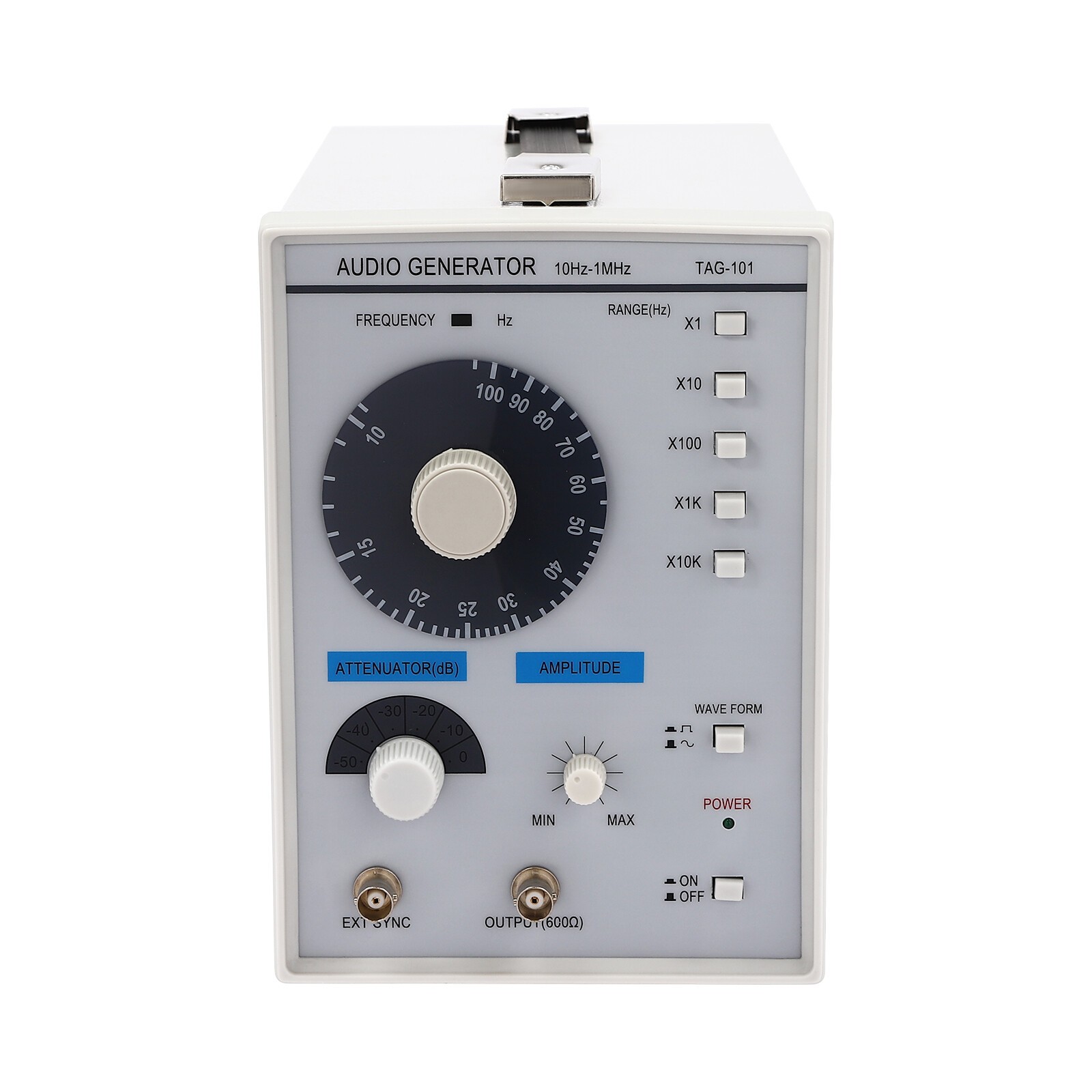 Low Frequency RF Signal Generator Source Adjustable for Testing