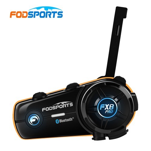FX8 PRO Motorcycle Helmet Headset Bluetooth Intercom Motorbike 10 Riders 2000m