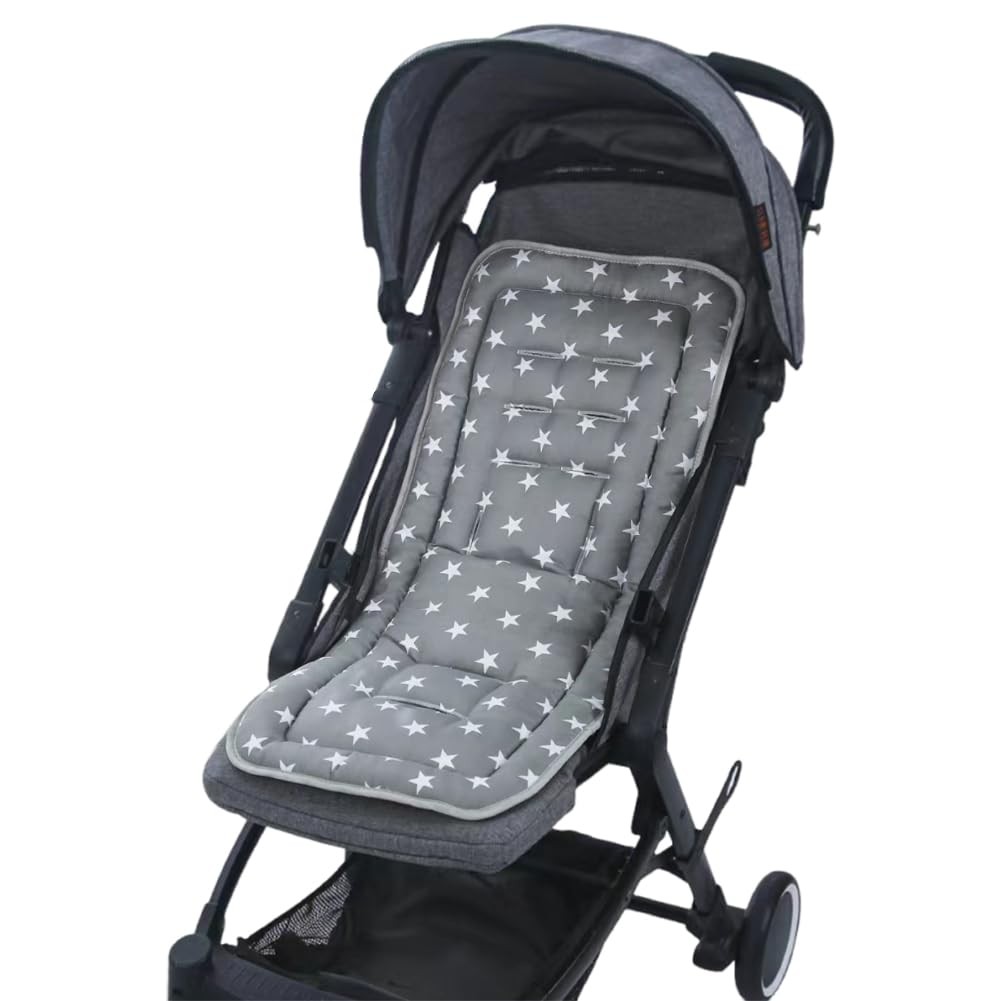 Universal Baby Stroller Seat Liner Cotton Kids Pushchair Cushion Seats Mat Br...