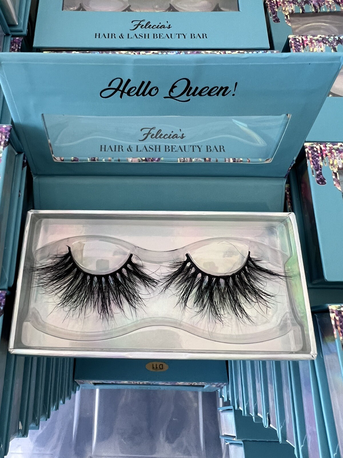 Mink Lashes fluffy false eyelashes, 18mm Dramatic look, Cat eye Apperance