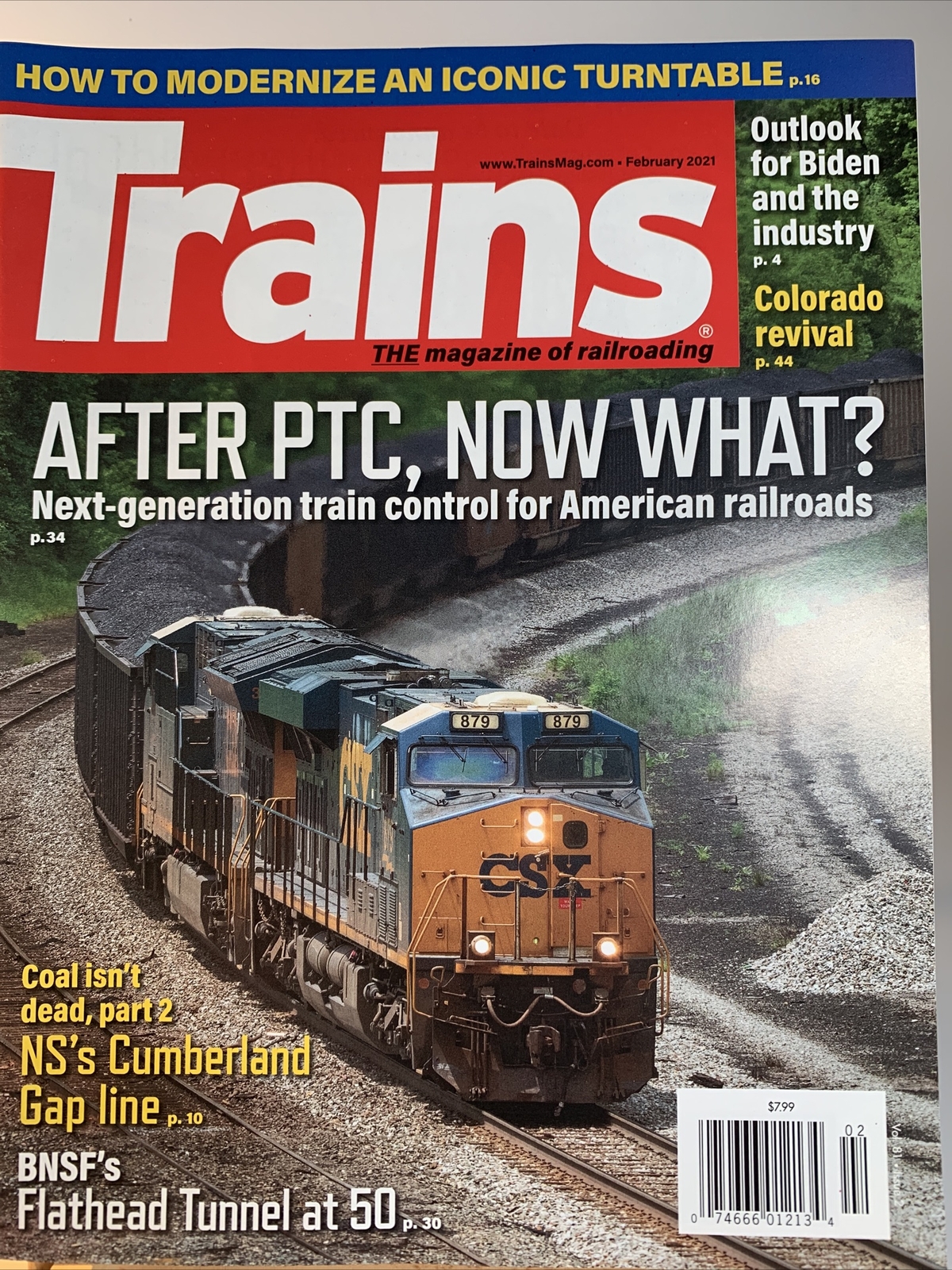 Trains Magazine, February 2021 Issue